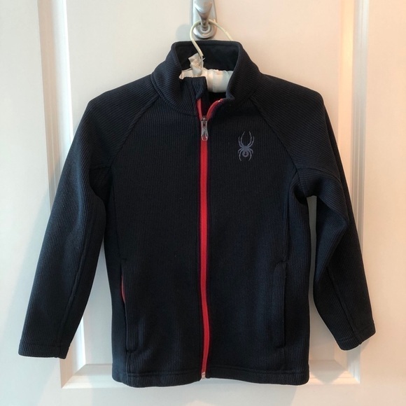 Spyder Full Zip Jacket For Boys Size S - Picture 2 of 16